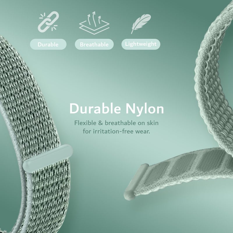 TUDIA غطاء كمبيوتر Snap On مع حزام معصم نايلون قابل للتعديل متوافق مع مسجل الصوت الذكي PLAUD NotePin [للمعاصم من 5.5" إلى 8.7"] حزام خفيف الوزن مريح وإكسسوارات آمنة - Image 5